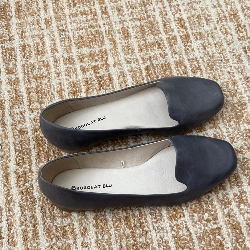 Chocolat Blu Women's Black Flats